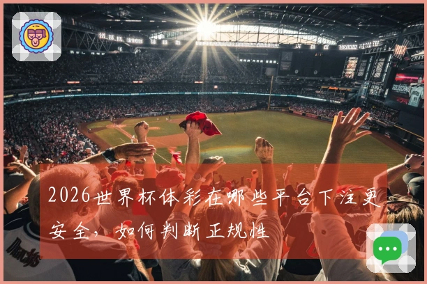 2026世界杯体彩在哪些平台下注更安全，如何判断正规性