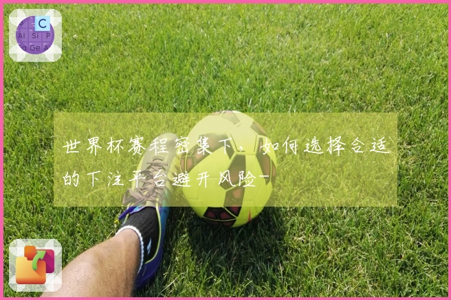 世界杯赛程密集下，如何选择合适的下注平台避开风险-